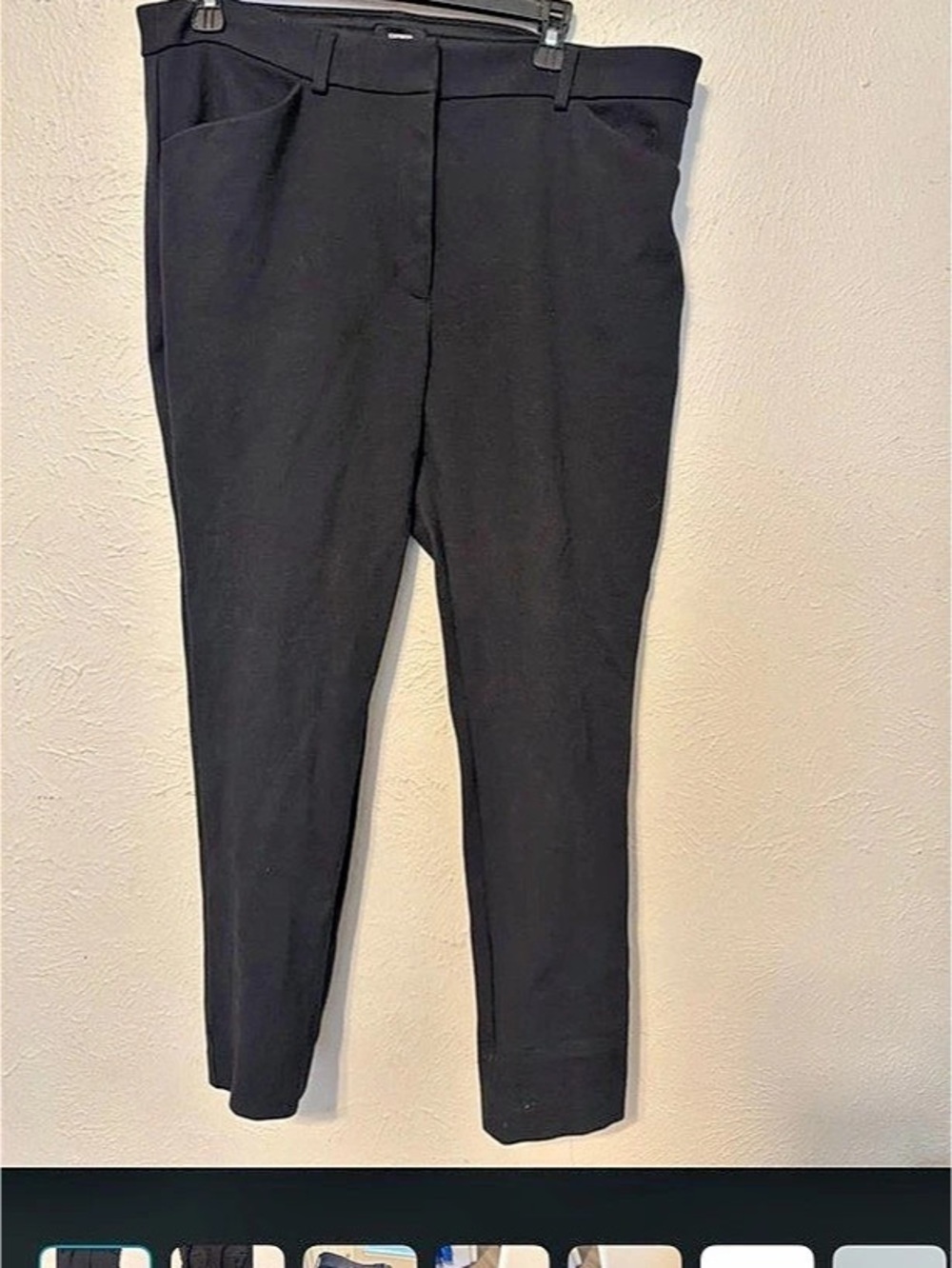 Express Editor Pant Black Skinny Pants